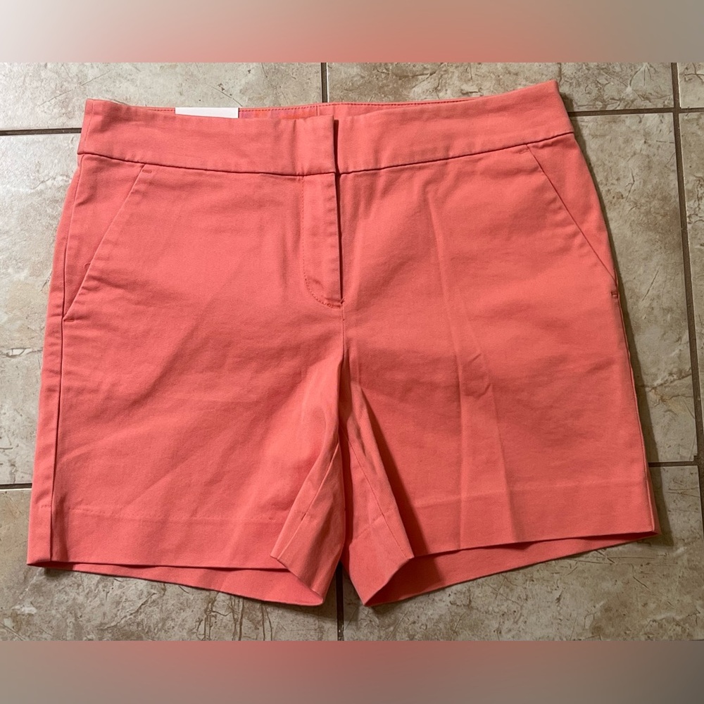 LOFT Coral Pink Dress Shorts